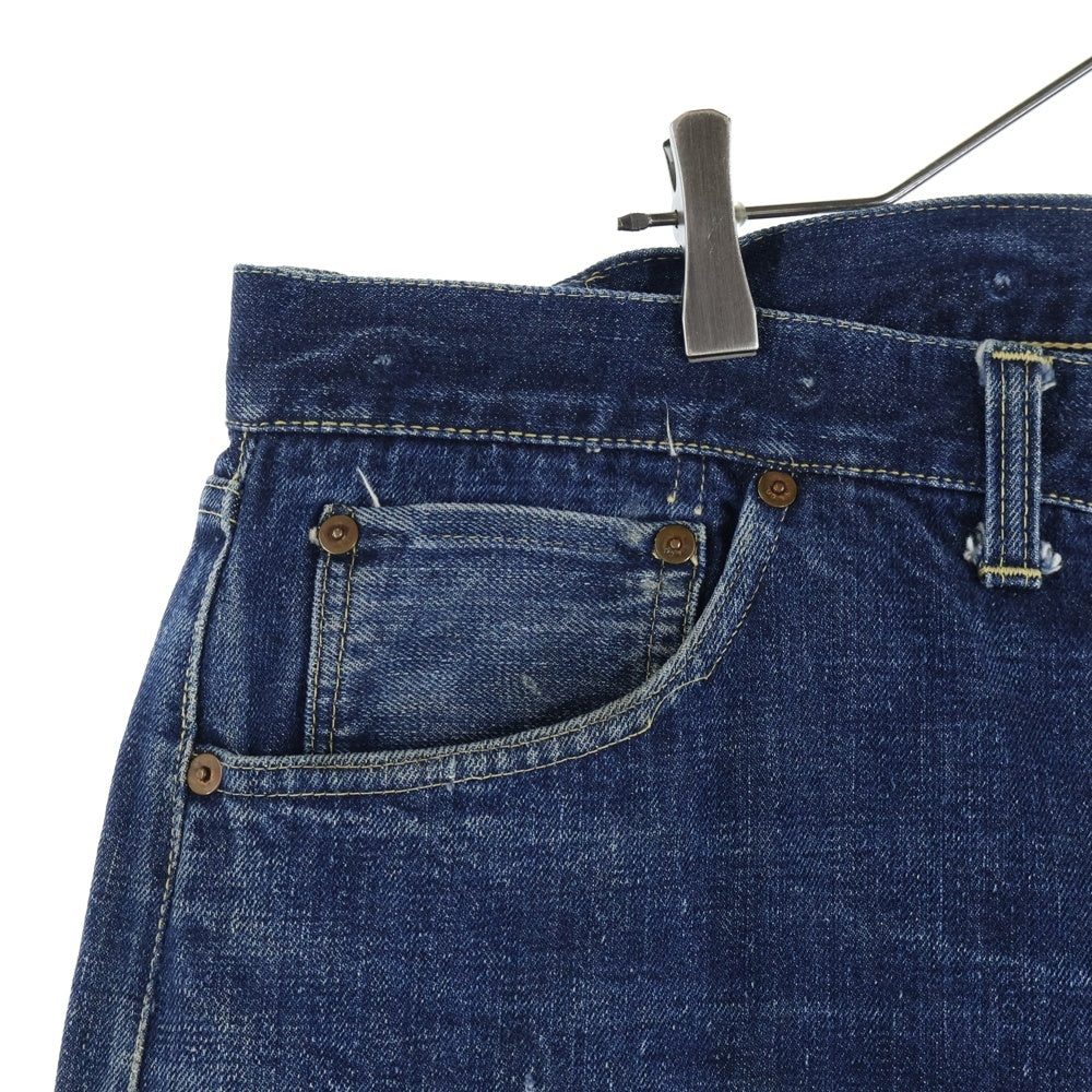 Levi's(リーバイス) 40s VINTAGE 501 47model BIG E ボタン裏刻印無し ツメ刻印 片面タブ デニム パンツ インディゴ