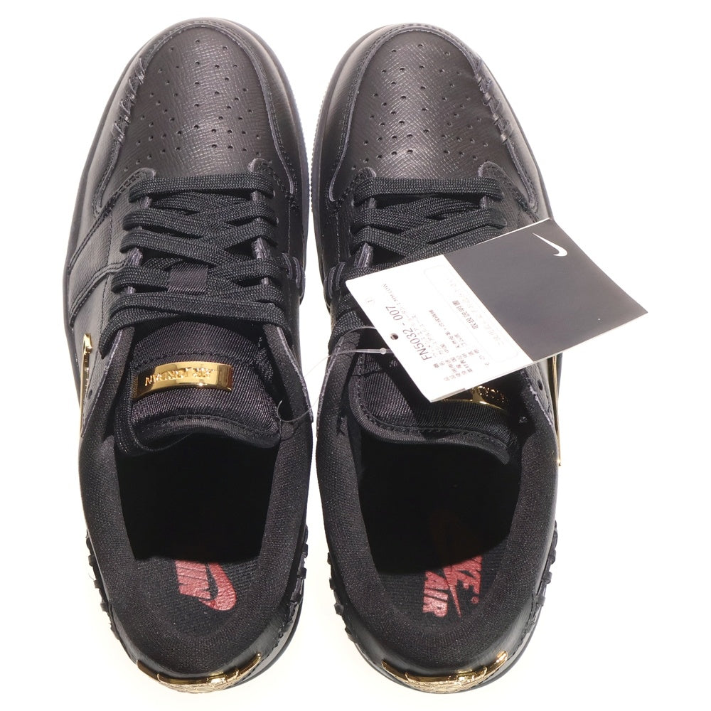NIKE(ナイキ) AIR JORDAN 1 LOW MM エア ジョーダン 1 ローカットスニーカー シューズ US9/26cm ブラック/ゴールド FN5032-007