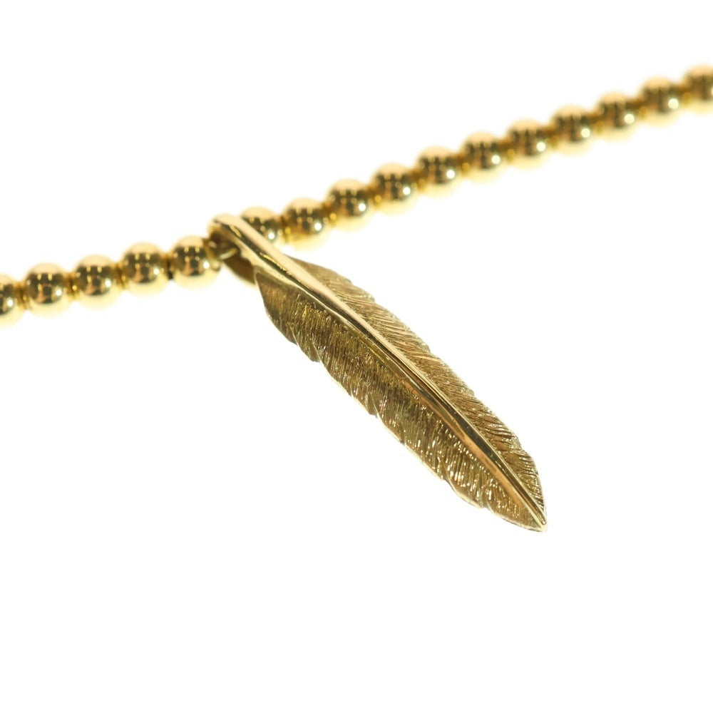 EYEFUNNY(アイファニー) K18YG イーグル フェザー ダイヤネックレス イエローゴールド