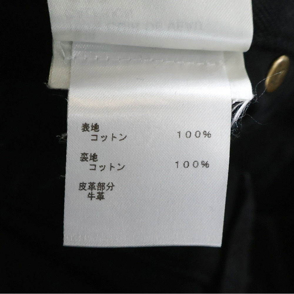 LOUIS VUITTON(ルイヴィトン) 22AW モノグラムディテールカーペンターデニムパンツ ダブルニーデニムパンツ ブラック RM222M OK4 HND10W