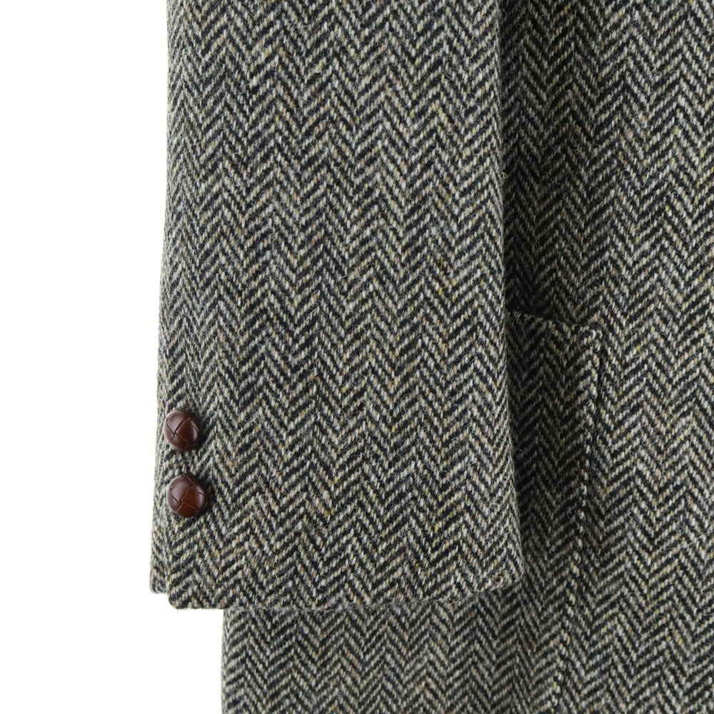 BROOKS BROTHERS(ブルックス ブラザーズ) ウール クルミボタン シングルテーラードジャケット ブラウン