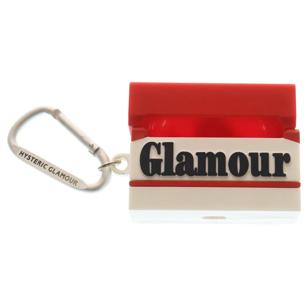 HYSTERIC GLAMOUR(ヒステリックグラマー) AirPodsPro Case シリコン エアーポッズケース レッド/ホワイト