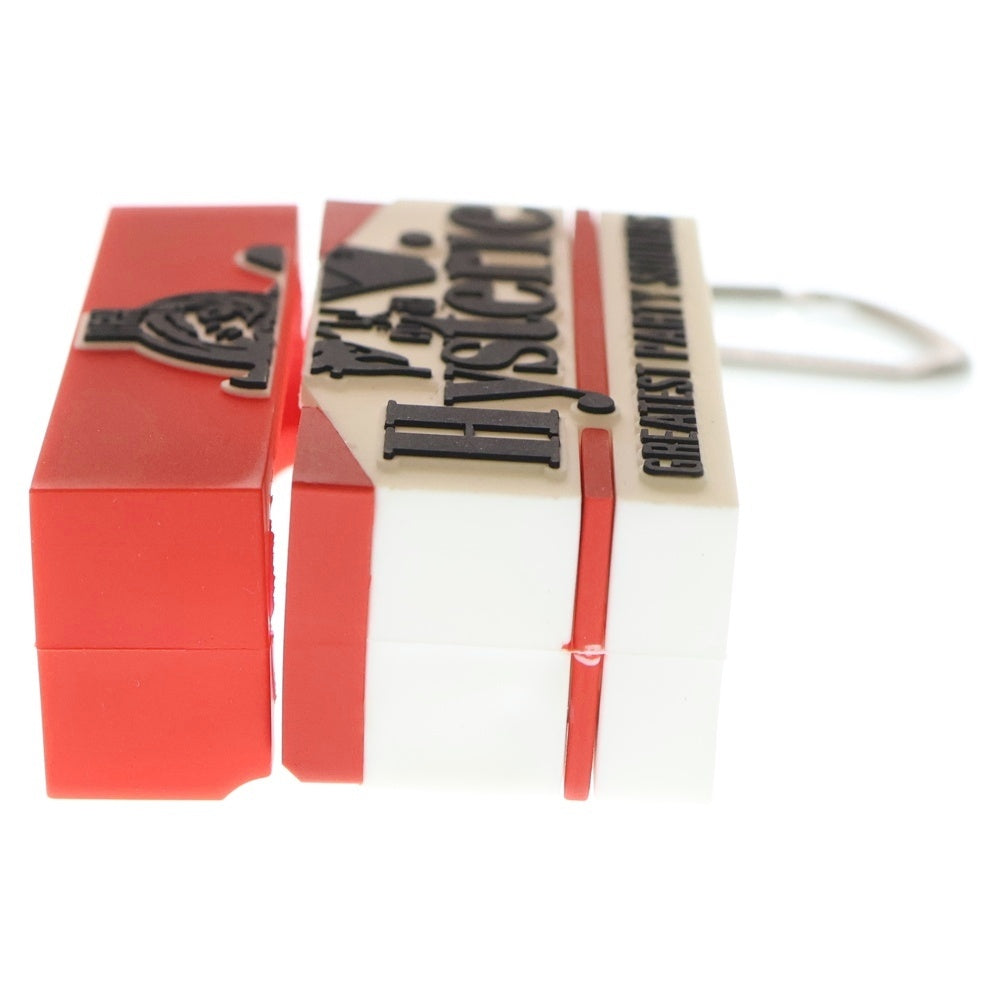 HYSTERIC GLAMOUR(ヒステリックグラマー) AirPodsPro Case シリコン エアーポッズケース レッド/ホワイト