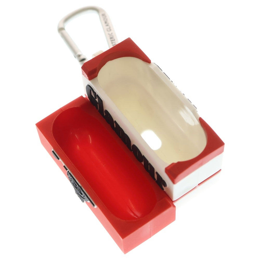 HYSTERIC GLAMOUR(ヒステリックグラマー) AirPodsPro Case シリコン エアーポッズケース レッド/ホワイト