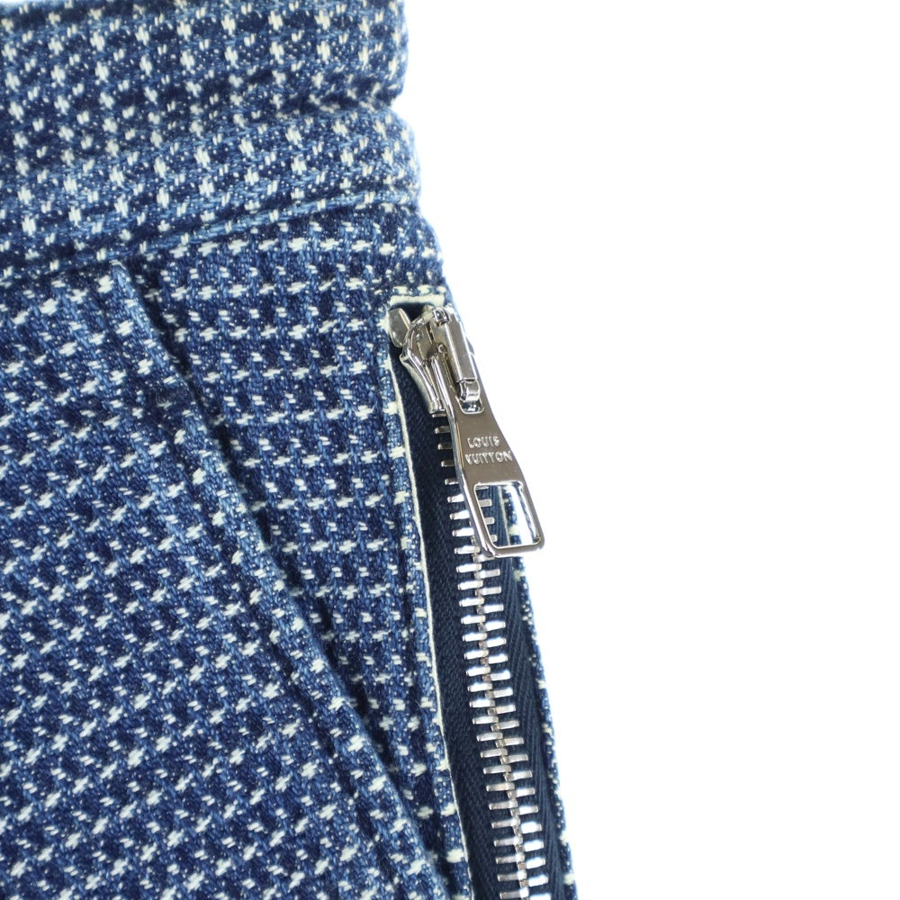 LOUIS VUITTON(ルイヴィトン) 13SS ツイード ハーフパンツ ショーツ ブルー RM131 H3PA93BUC