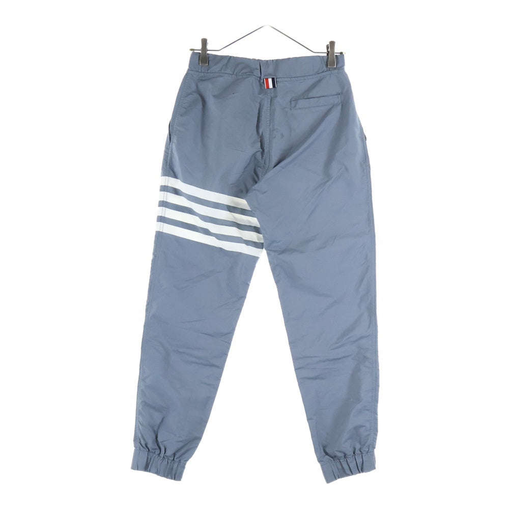 THOM BROWNE(トムブラウン) 4BARプリント ナイロンジョガーパンツ グレー MJQ058A-04429035