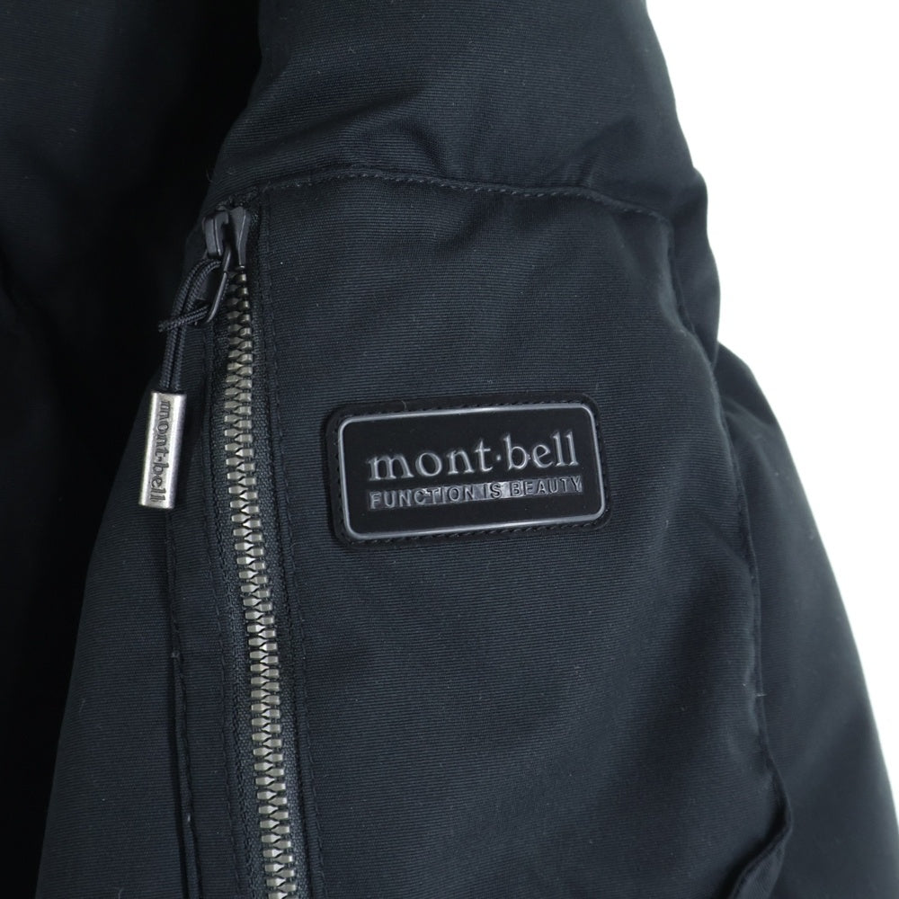 Montbell(モンベル) EX GOOSEDOWN イーエックス グース ダウン フロンテックス スリム ライト テフロン ダウンジャケット ブラック ML3B-WMDK-712