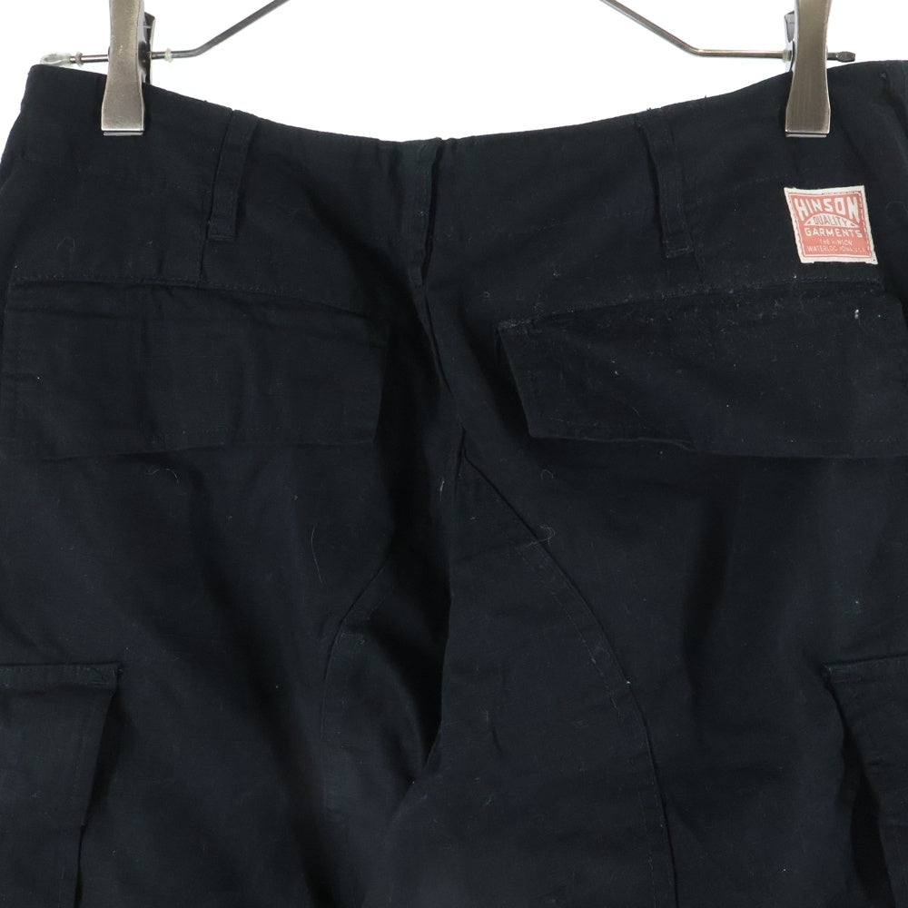 HINSON(ヒンソン) 6POCKET CARGO PANTS 6ポケットカーゴパンツ カーゴパンツ ブラック 221-1448