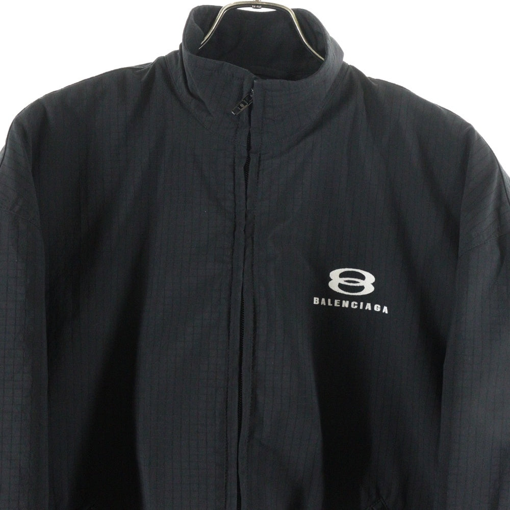 BALENCIAGA(バレンシアガ) 23AW コクーンキック ウィンドブレーカー ブルゾン ブラック 773048 TKO31