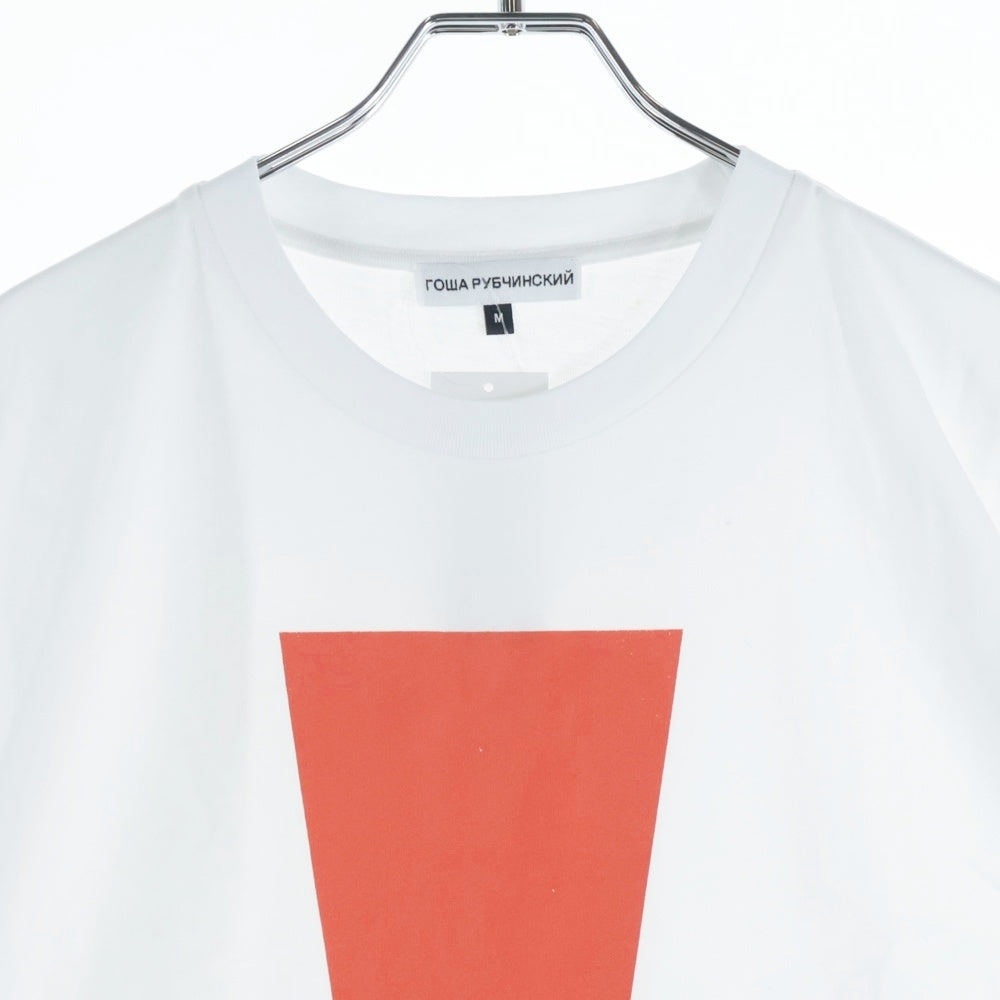 Gosha Rubchinskiy(ゴーシャラブチンスキー) 18AW グラフィック半袖Tシャツ カットソー ホワイト G013T013-1