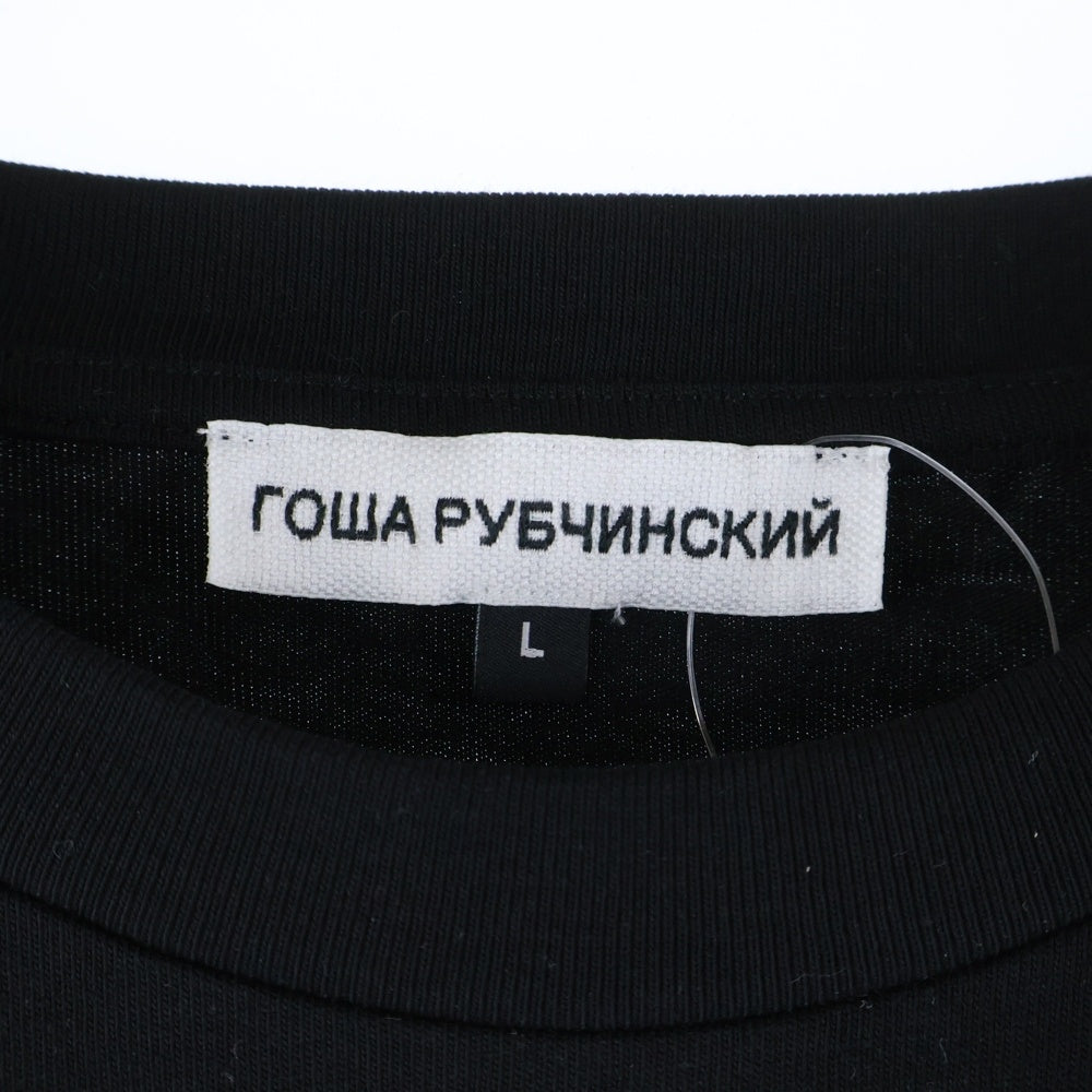 Gosha Rubchinskiy(ゴーシャラブチンスキー) 18AW グラフィック半袖Tシャツ カットソー ブラック G013T010