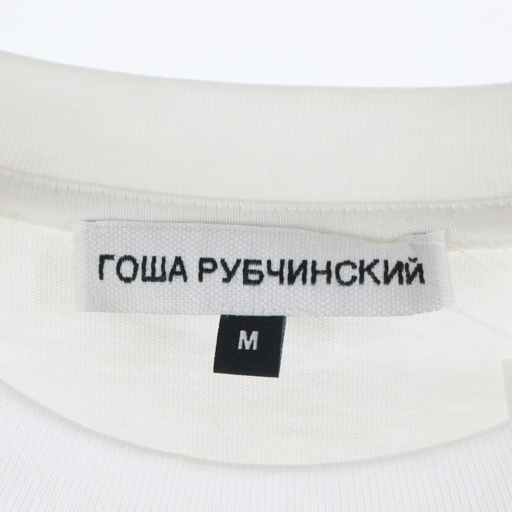 Gosha Rubchinskiy(ゴーシャラブチンスキー) 18AW グラフィック半袖Tシャツ カットソー ホワイト G013T010