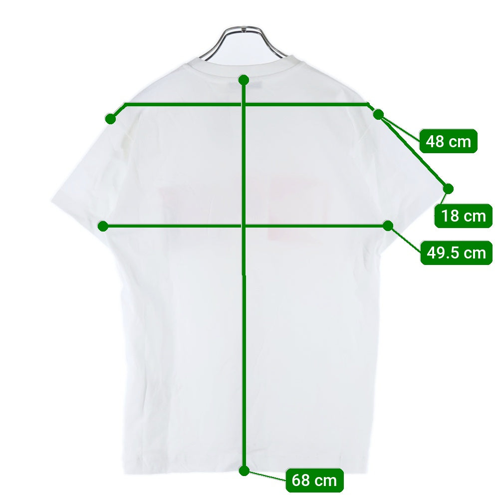 Gosha Rubchinskiy(ゴーシャラブチンスキー) 18AW グラフィック半袖Tシャツ カットソー ホワイト G013T010