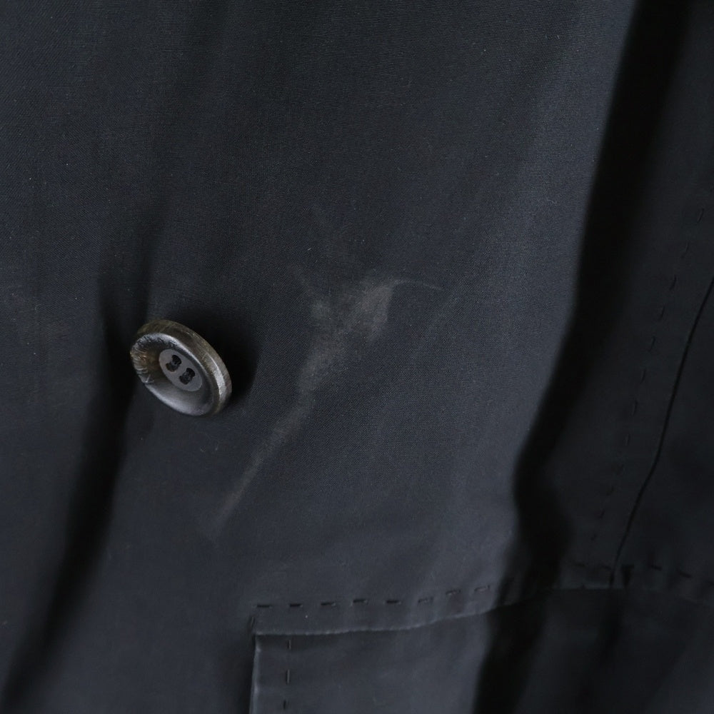 BURBERRY(バーバリー) Pコート 裏地チェック柄ジャケット ブラック FD216-09