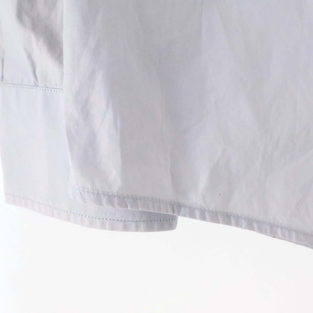 Maison Margiela(メゾンマルジェラ) 12AW 襟切り替え長袖シャツ シャツ ブルー S50DL0185