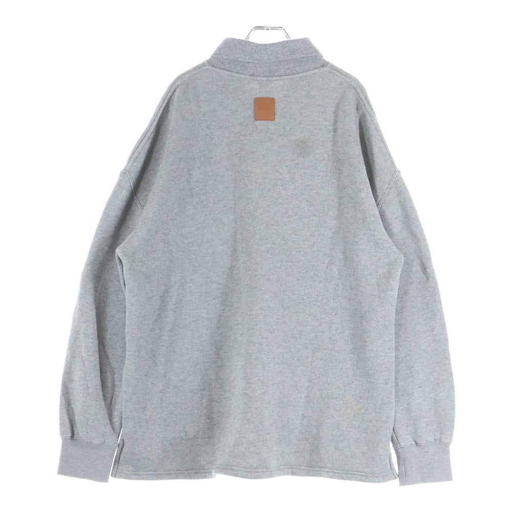 LOEWE(ロエベ) Polo Sweatshirt ポロスウェットシャツ グレー H526Y23X44