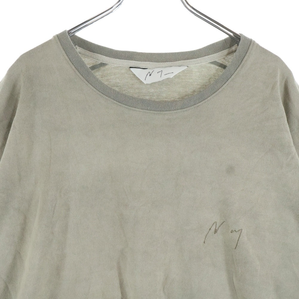 ANCELLM(アンセルム) UNEVENNESS LS T-SHIRT アンイーブンネス ロング