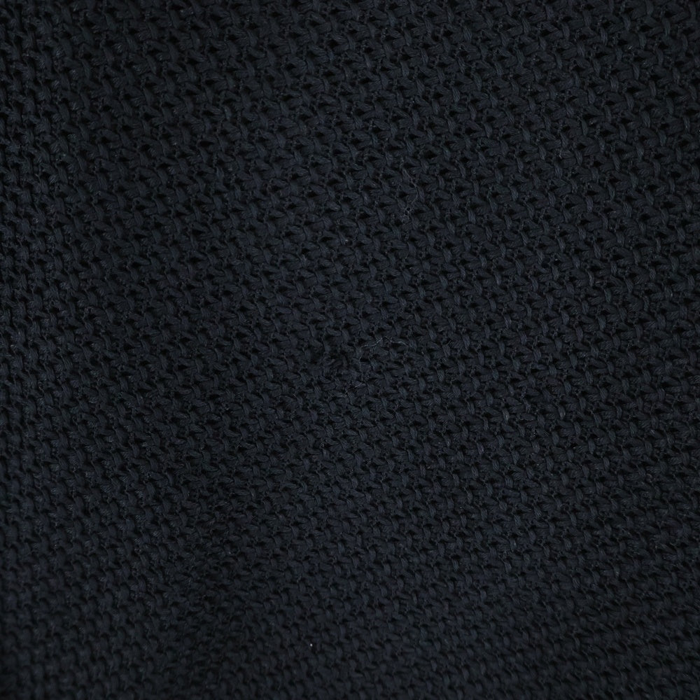 JIL SANDER(ジルサンダー) 25SS Shoulder Zip T-SHIRT ショルダージップ半袖Tシャツ ブラック J22GC0199 J20258