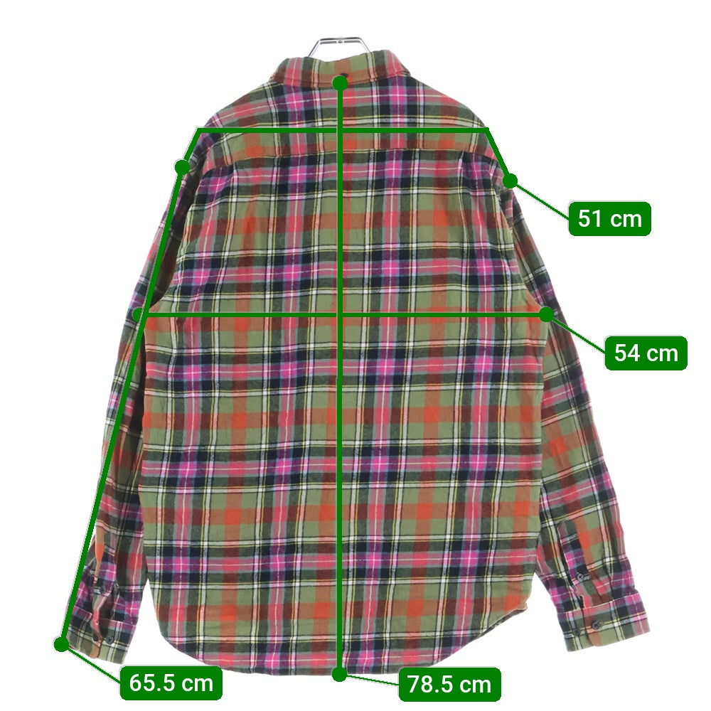 SUPREME(シュプリーム) 17AW Tartan Flannel Shirt 長袖シャツ マルチカラー