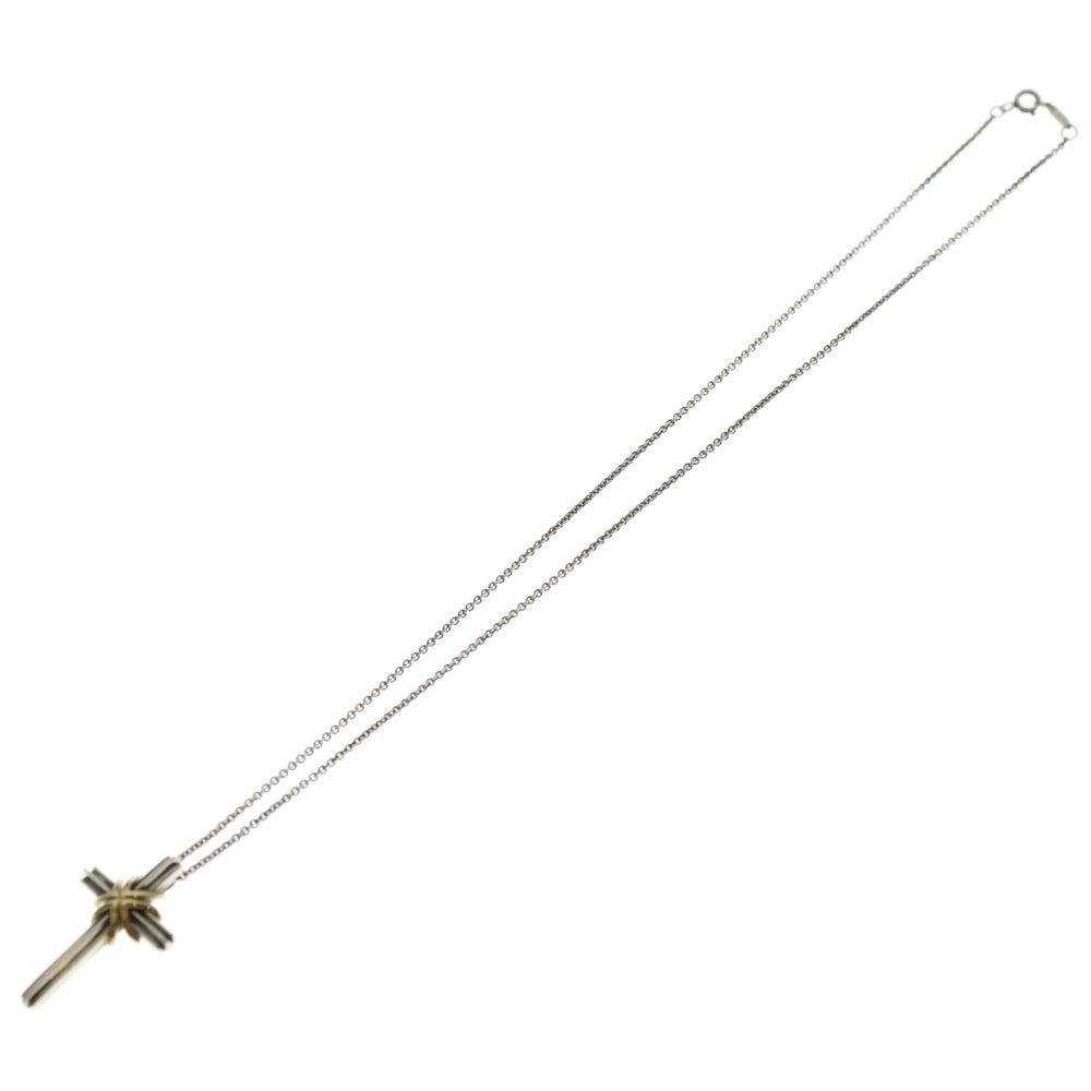 Tiffanyティファニー シグネチャー クロス コンビネックレス TIFFANY & Co.(ティファニー) シグネチャー クロスネックレス コンビ