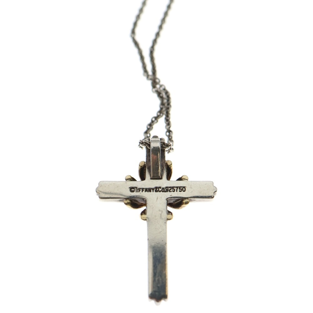 TIFFANY & Co.(ティファニー) シグネチャー クロスネックレス コンビ