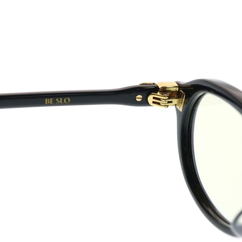 GENTLE MONSTER(ジェントルモンスター) BE Slo N6 オーバル型 サングラス メガネ ブラック