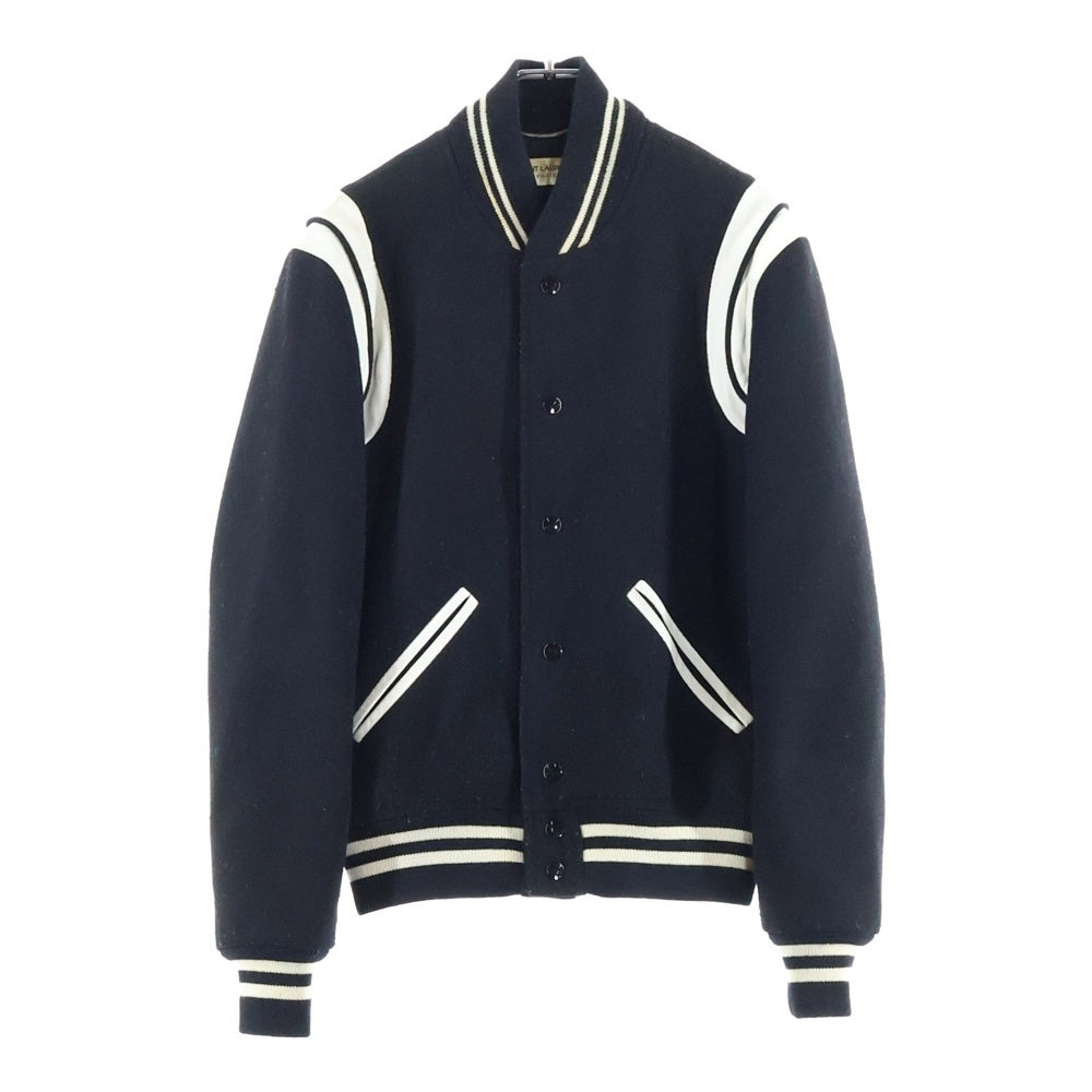 SAINT LAURENT PARIS(サンローランパリ) 23AW Teddy Jacket テディジャケット スタジャン ブラック 354718