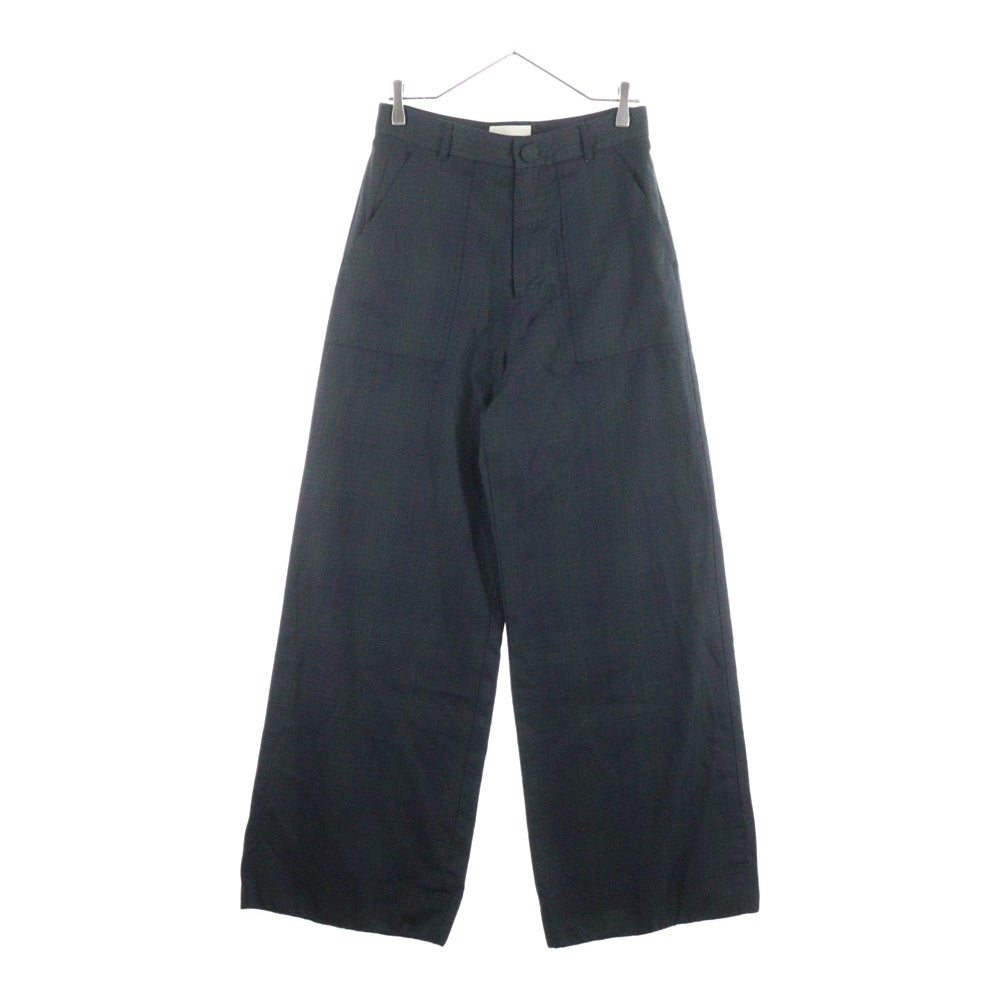 ORIMI(オリミ) 24SS BIGBIGSLACKS ビッグスラックス コットンパンツ ブラック S24203
