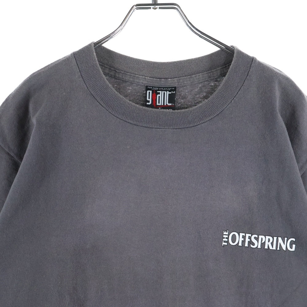 VINTAGE(ヴィンテージ) 90s The Offspring AMERICANA Faded オフスプリング バックプリント 半袖Tシャツ カットソー グレー