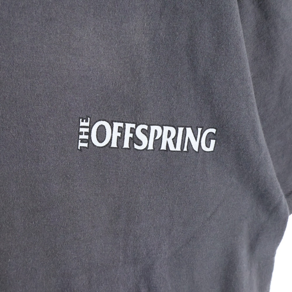 VINTAGE(ヴィンテージ) 90s The Offspring AMERICANA Faded オフスプリング バックプリント 半袖Tシャツ カットソー グレー