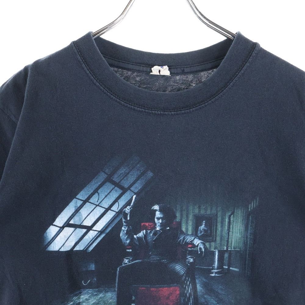 VINTAGE(ヴィンテージ) 00s SWEENEY TODD movie tee スウィーニー トッド ムービー 半袖Tシャツ カットソー ブラック