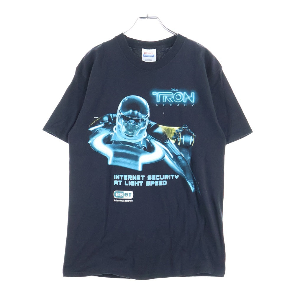 VINTAGE(ヴィンテージ) Disney TRON LEGACY トロンレガシー ディズニー 半袖Tシャツ カットソー ブラック