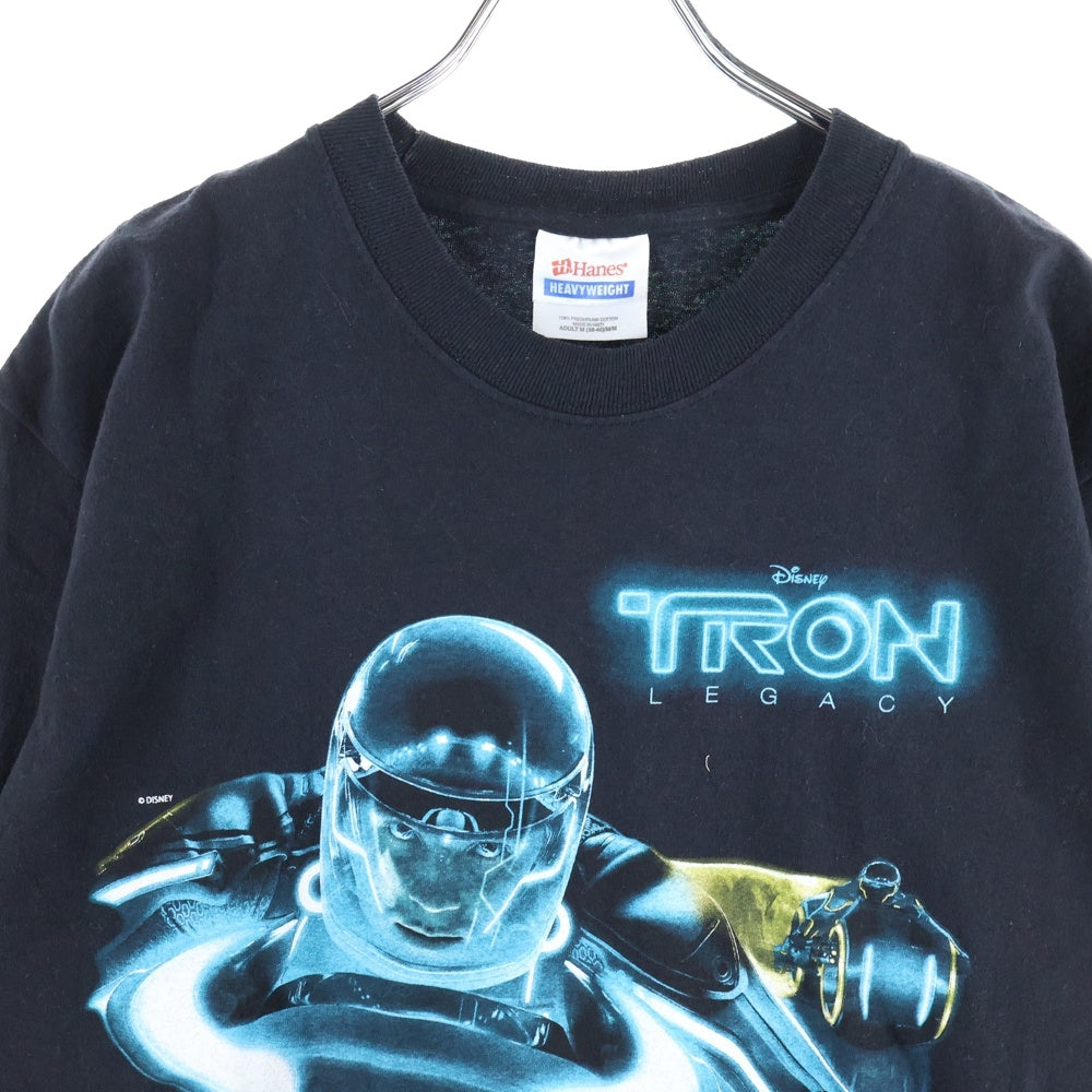 VINTAGE(ヴィンテージ) Disney TRON LEGACY トロンレガシー ディズニー 半袖Tシャツ カットソー ブラック