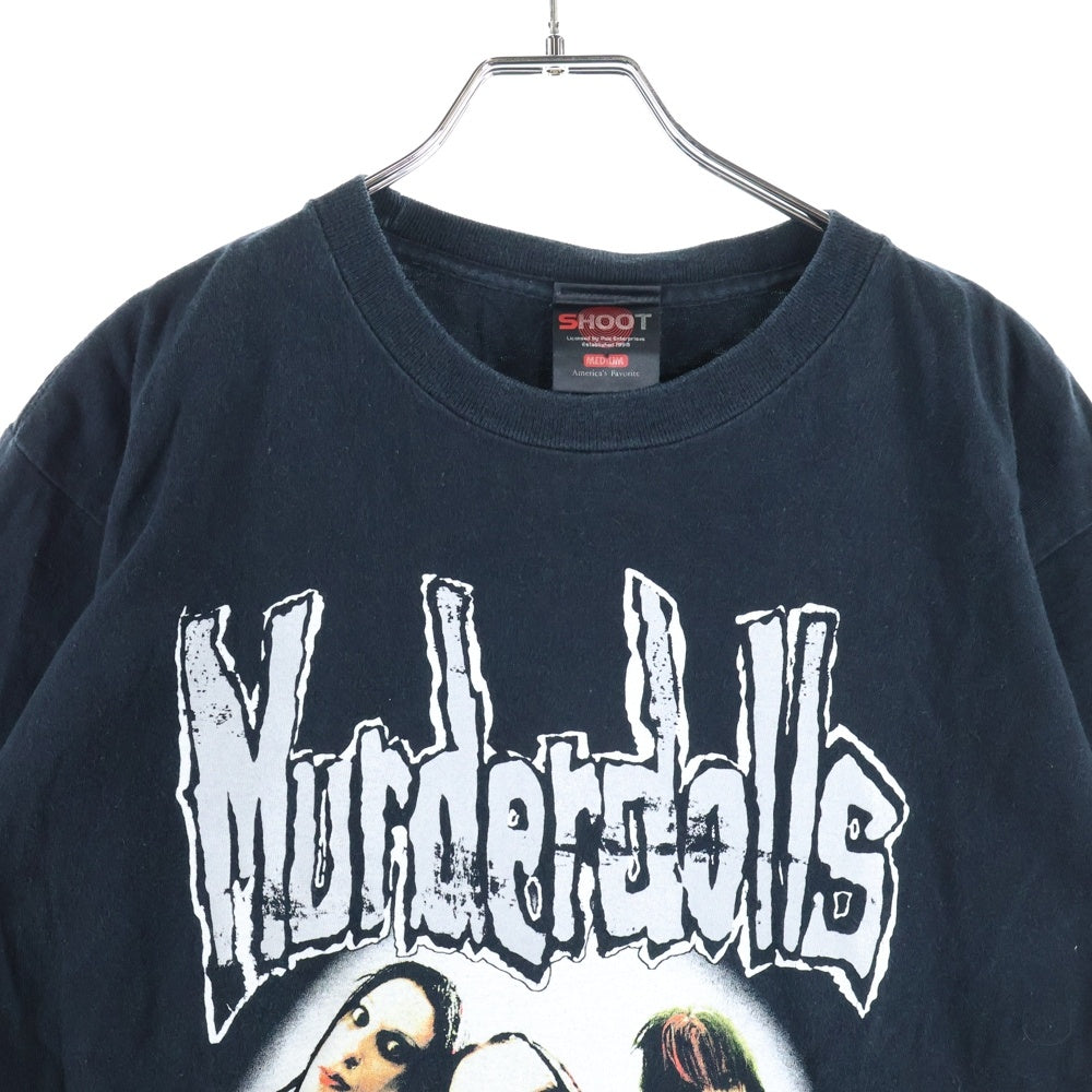 VINTAGE(ヴィンテージ) 00s Murder dolls マーダードールズ 半袖Tシャツ カットソー ブラック