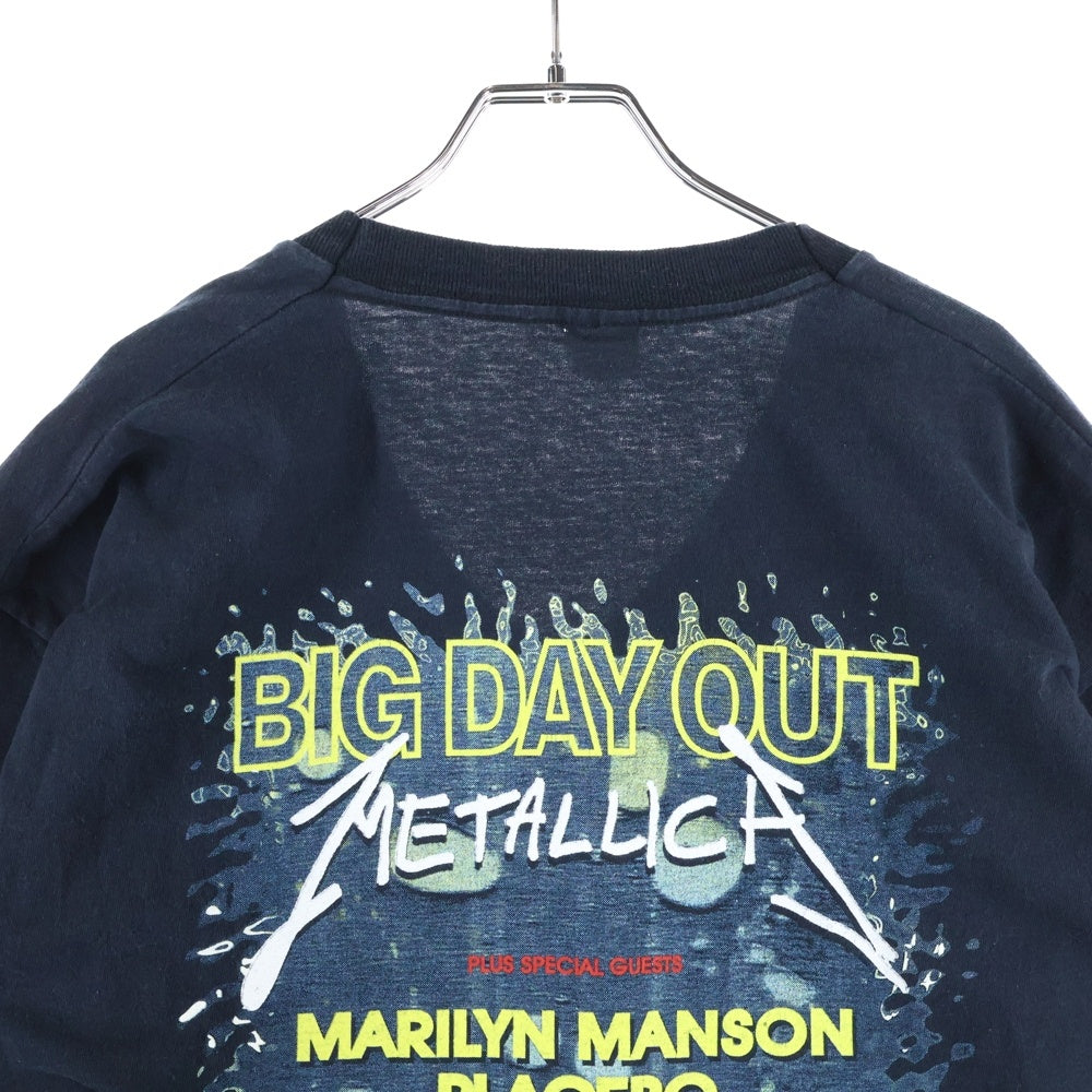 VINTAGE(ヴィンテージ) 99s METALLICA メタリカ ツアー半袖Tシャツ カットソー ブラック