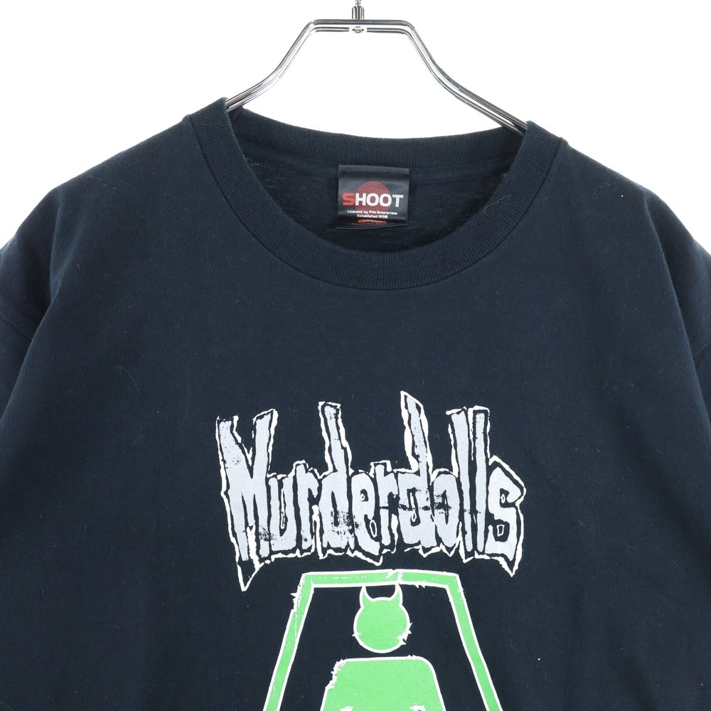 VINTAGE(ヴィンテージ) 00s MURDERDOLLS マーダードールズ バンドTシャツ カットソー ブラック