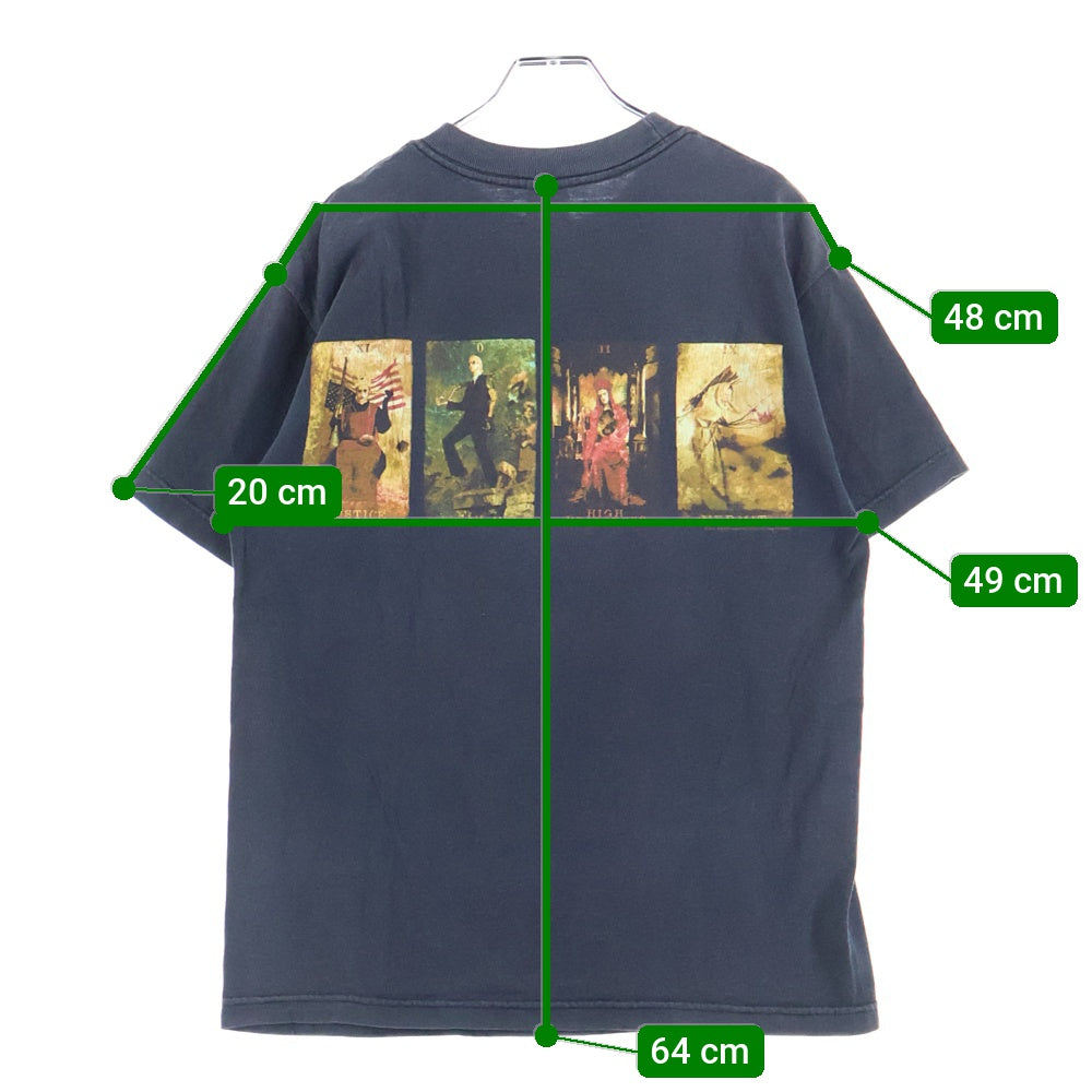 VINTAGE(ヴィンテージ) 90s Marilyn manson TOUR T-shirts ツアーTシャツ マリリンマンソン グラフィック半袖Tシャツ カットソー ブラック