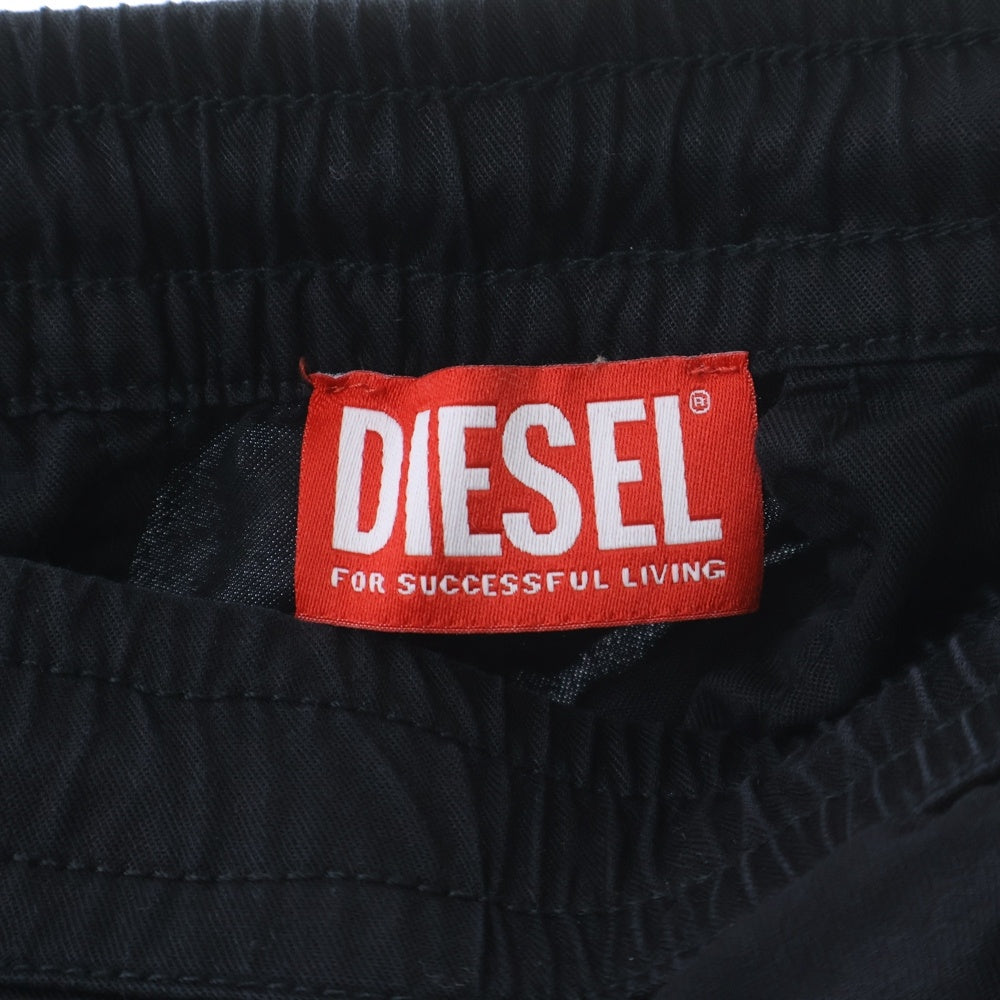 DIESEL(ディーゼル) Drawstring pants ドローストリング パンツ ジョガーパンツ ブラック A14417