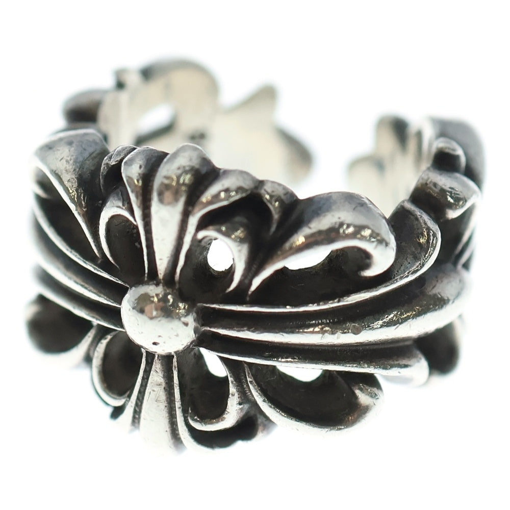 CHROME HEARTS(クロムハーツ) DBL FLRL CRS ダブルフローラルクロス リング シルバー BCA390