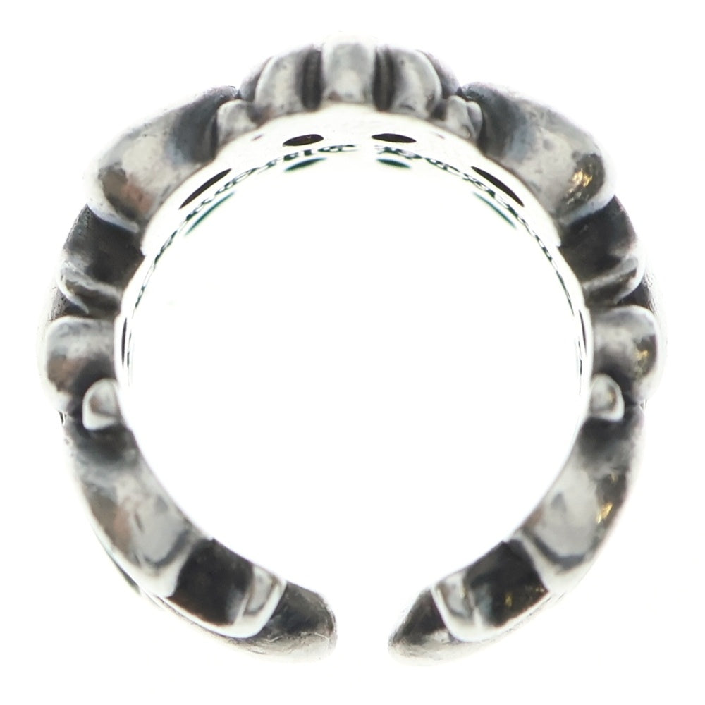 CHROME HEARTS(クロムハーツ) DBL FLRL CRS ダブルフローラルクロス リング シルバー BCA390