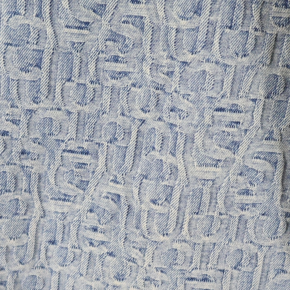 Acne Studios(アクネ ストゥディオズ) 1981M FN Monogram モノグラムルーズフィット ワイドデニムパンツ ブルー B00349