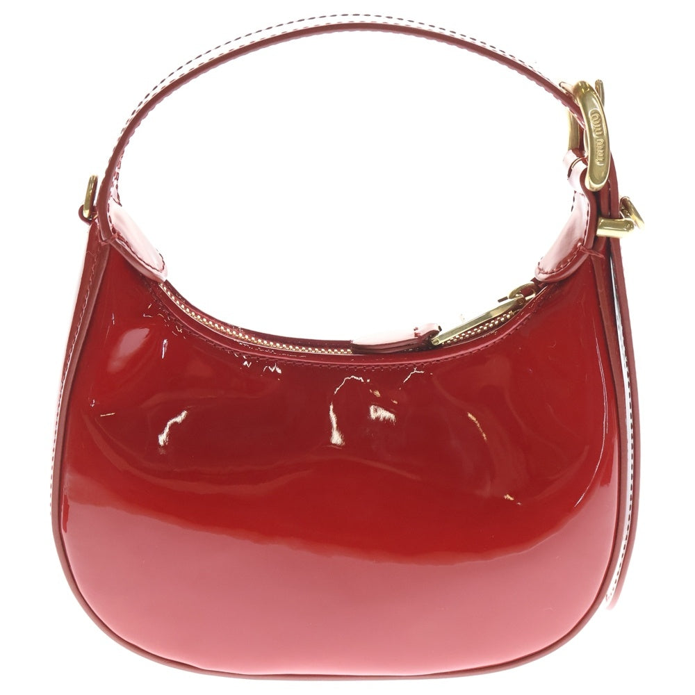 miumiu(ミュウミュウ) ホーボー ロゴ 2WAY ハンドバッグ ショルダー