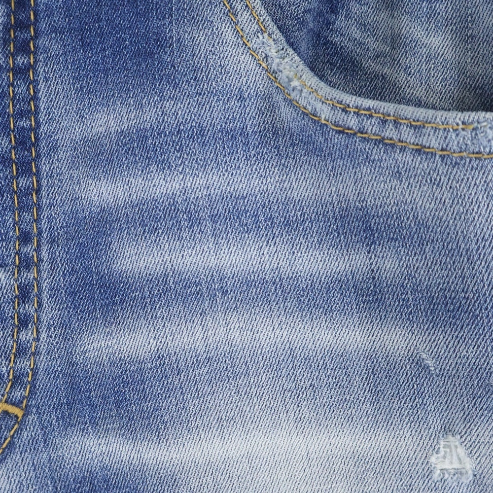DSQUARED2(ディースクエアード) 23SS LIGHT CLEAN WASH SKATER JEANS ライト クリーン ウォッシュ スケーター デニム ブルーS71LB1173