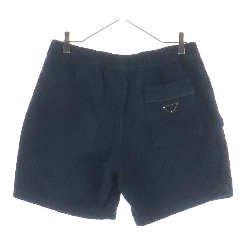 PRADA(プラダ) 22SS Cotton Terry Shorts コットン テリー ショーツ ハーフパンツ ブラック SPH154