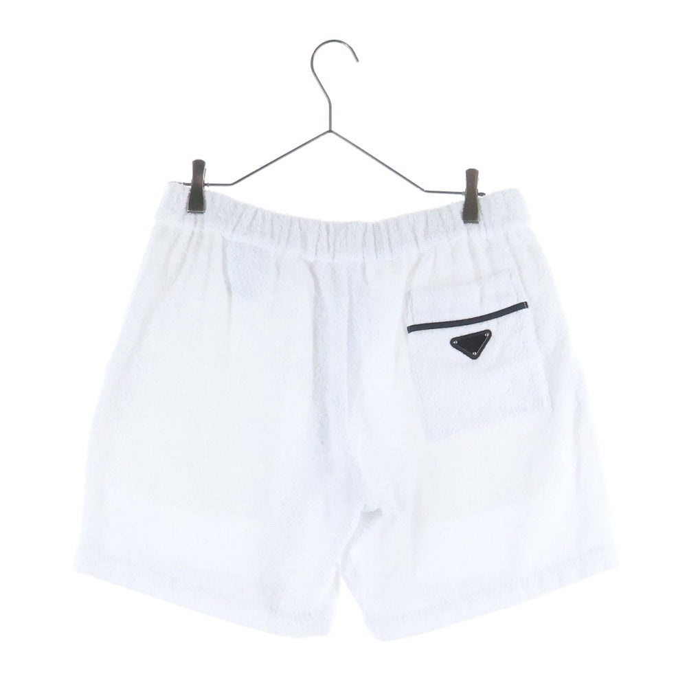 PRADA(プラダ) 22SS Cotton Terry Shorts コットン テリー ショーツ ホワイト SPH154