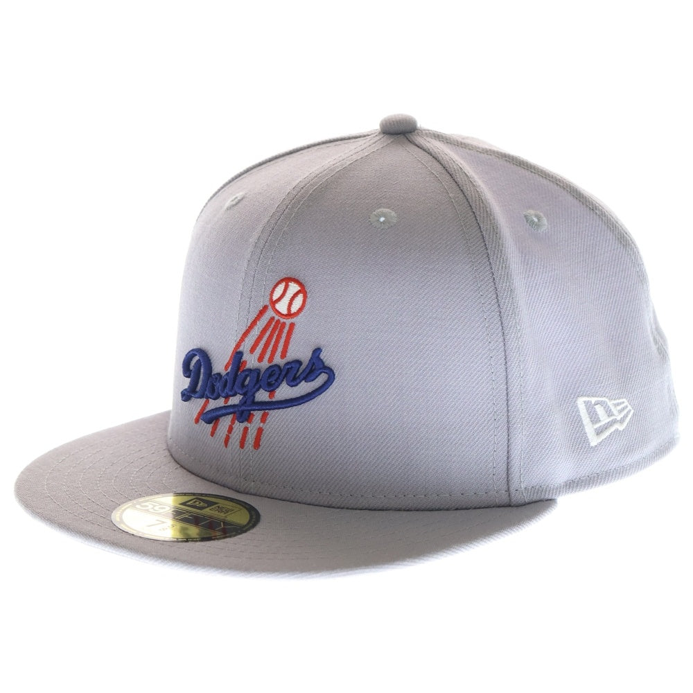 NEW ERA(ニューエラ) 1958 Cooperstown クーパーズタウン 大谷翔平 サイン刺繍 ベースボールキャップ 帽子 グレー