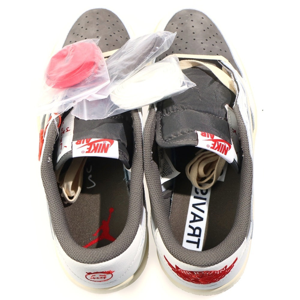 NIKE(ナイキ) ×TRAVIS SCOTT AIR JORDAN1 LOW OG SP トラヴィススコット エアジョーダン1 リバースモカ ローカットスニーカー ベージュ US10/28cm DM7866-162