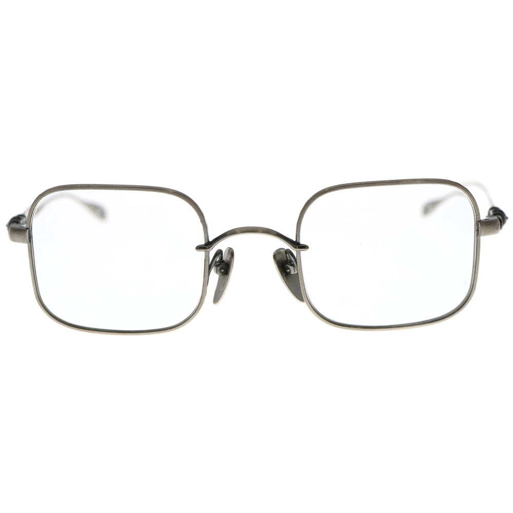 CHROME HEARTS(クロムハーツ) CHUCK CHUCK CHクロス スクエア型 サングラス アイウェア シルバー