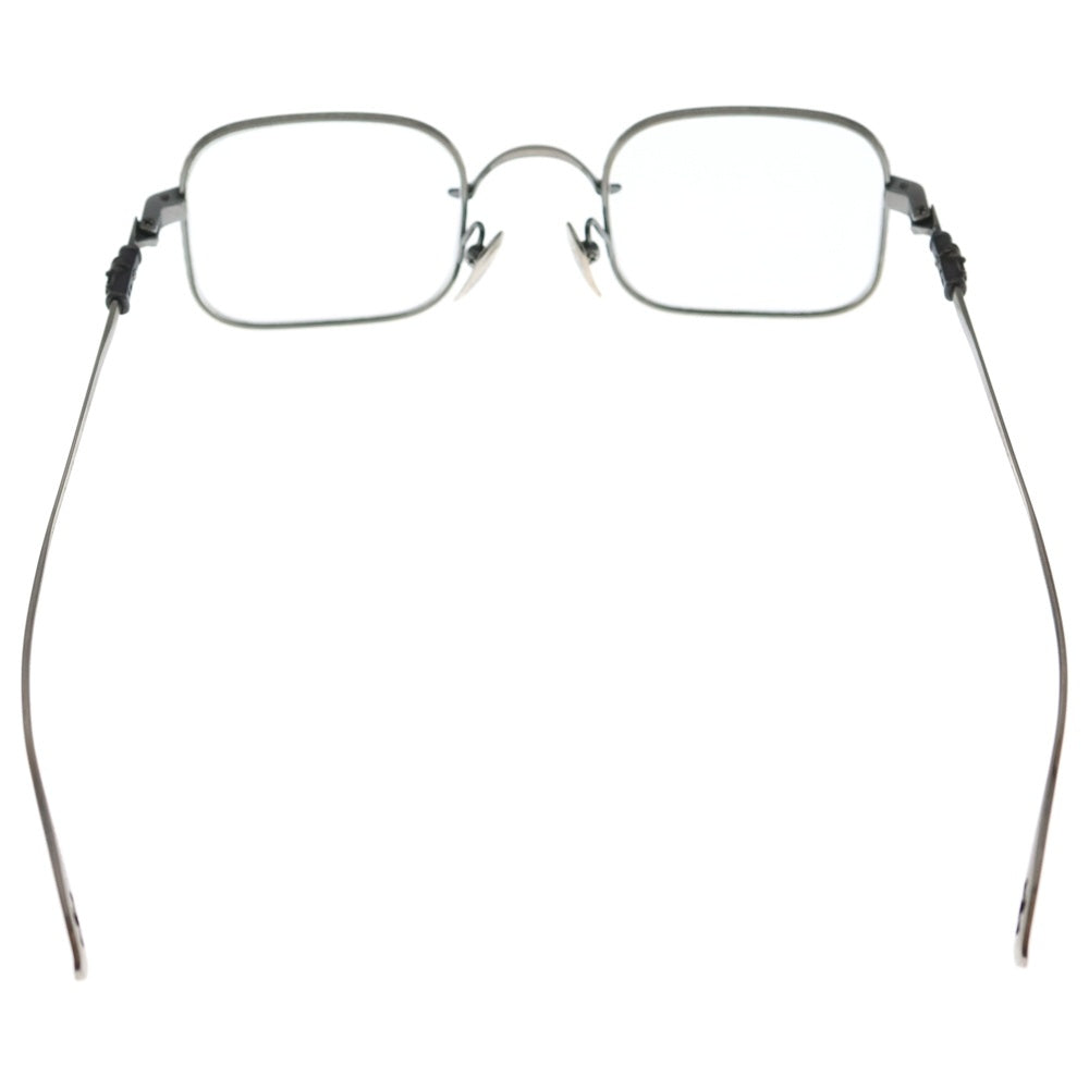 CHROME HEARTS(クロムハーツ) CHUCK CHUCK CHクロス スクエア型 サングラス アイウェア シルバー