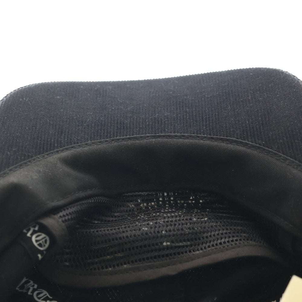 CHROME HEARTS(クロムハーツ) ヴァインダガー刺繍 コーデュロイ ベースボースキャップ